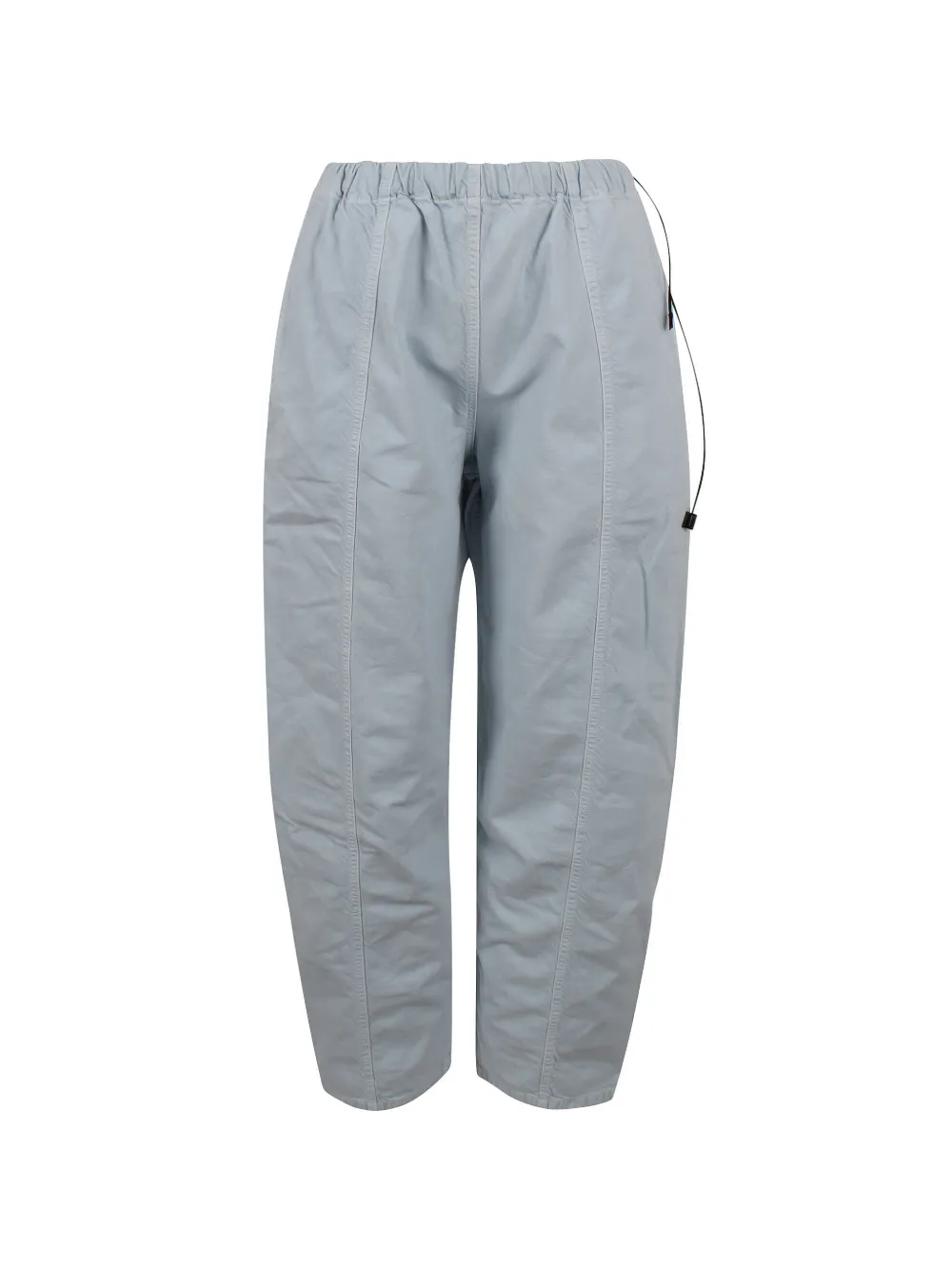 Haikure Elastische broek met vlakken Blauw