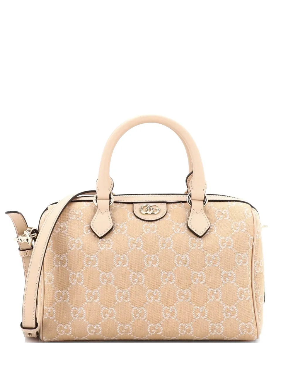 Gucci Pre-Owned Ophidia Convertible Boston Bag GG Denim Small shoulder bag - Toni neutri