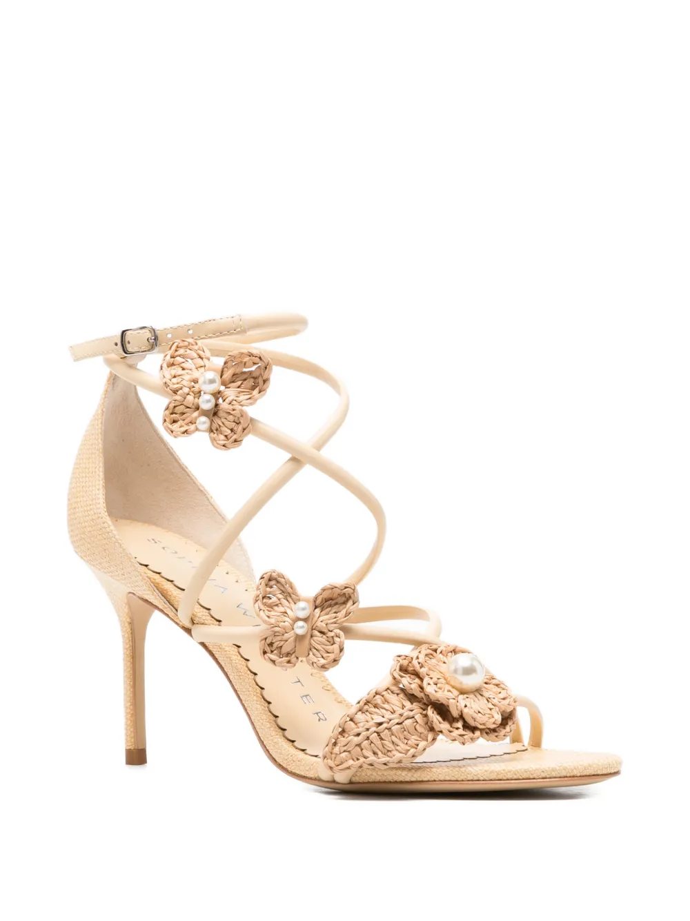 Sophia Webster Titania sandalen met hak Beige