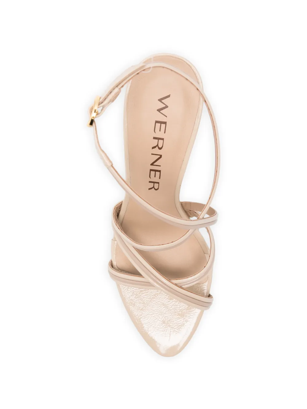 Werner strappy heeled sandals Beige