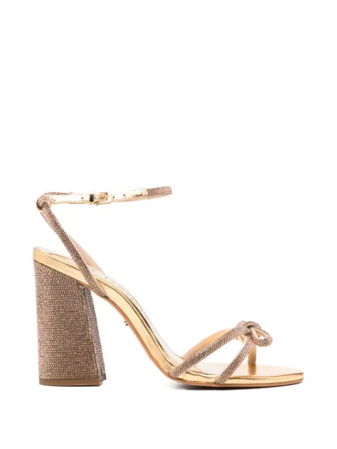 Werner bow-upper heeled sandal