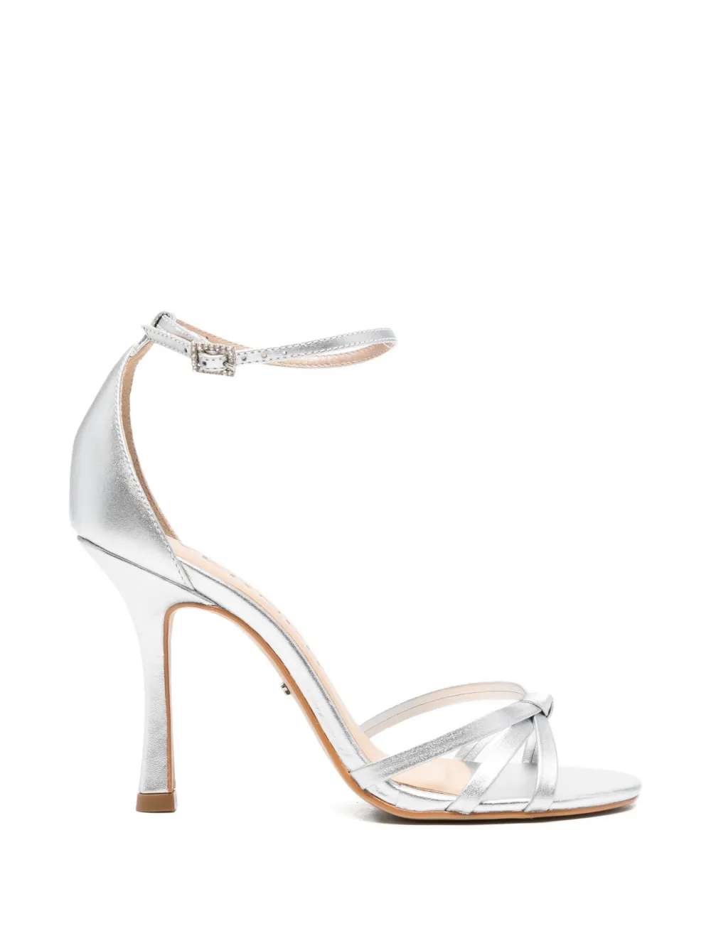 Werner knotted strap sandals Zilver