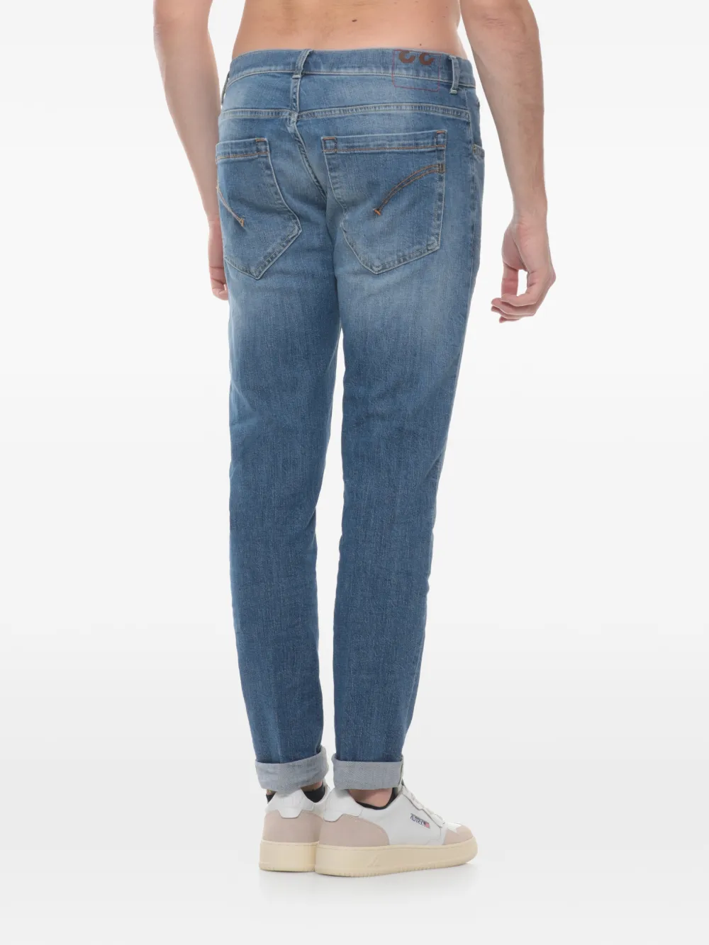 DONDUP Straight broek Blauw