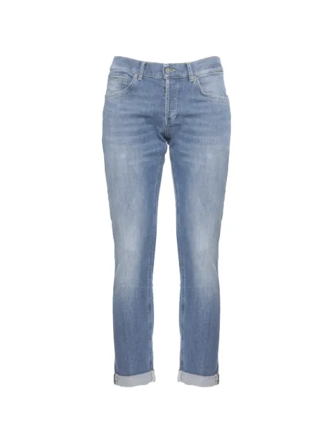 DONDUP pantalones rectos con diseño de cinco bolsillos