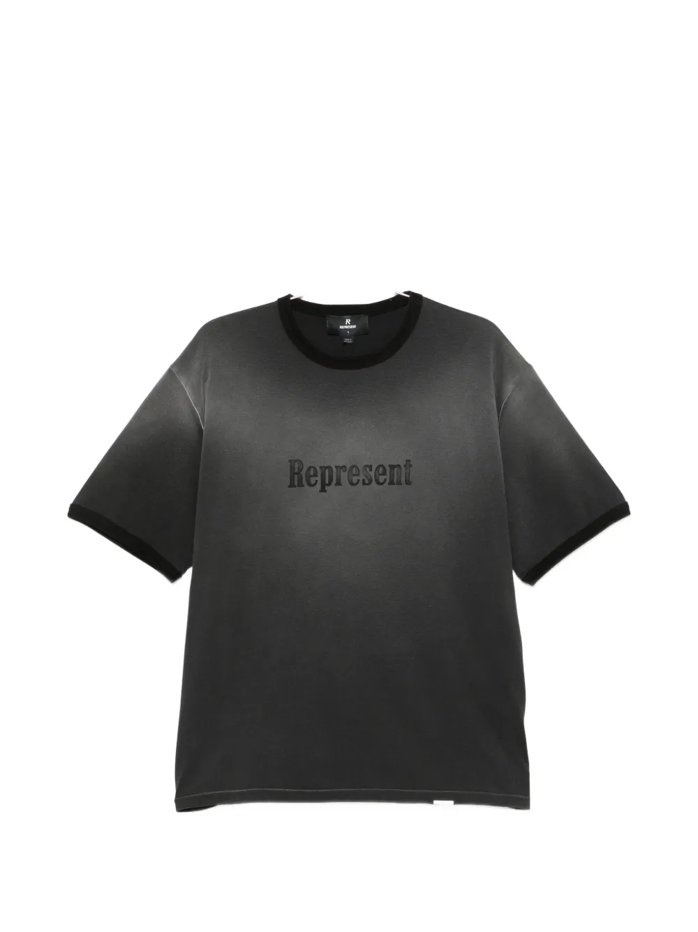 Represent logo-detail T-shirt - Grigio