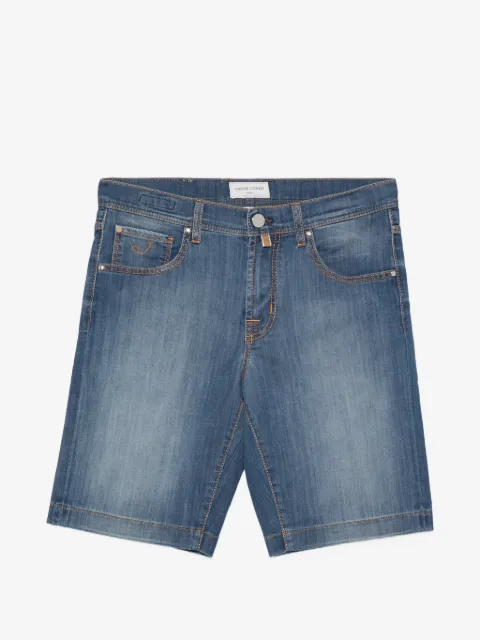 Jacob Cohën logo-patch shorts