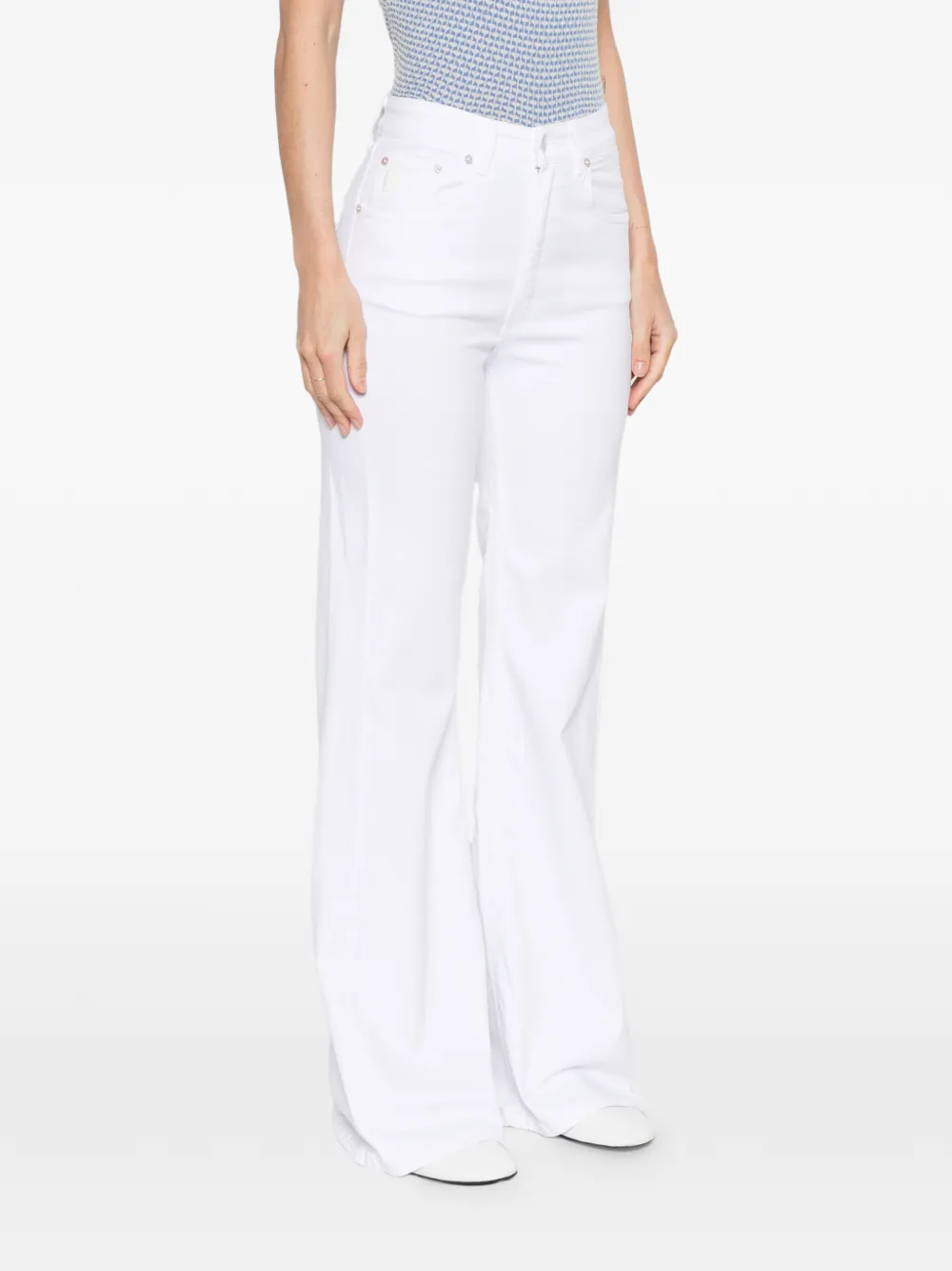 Lois Jeans Palas Flared Jeans - White 