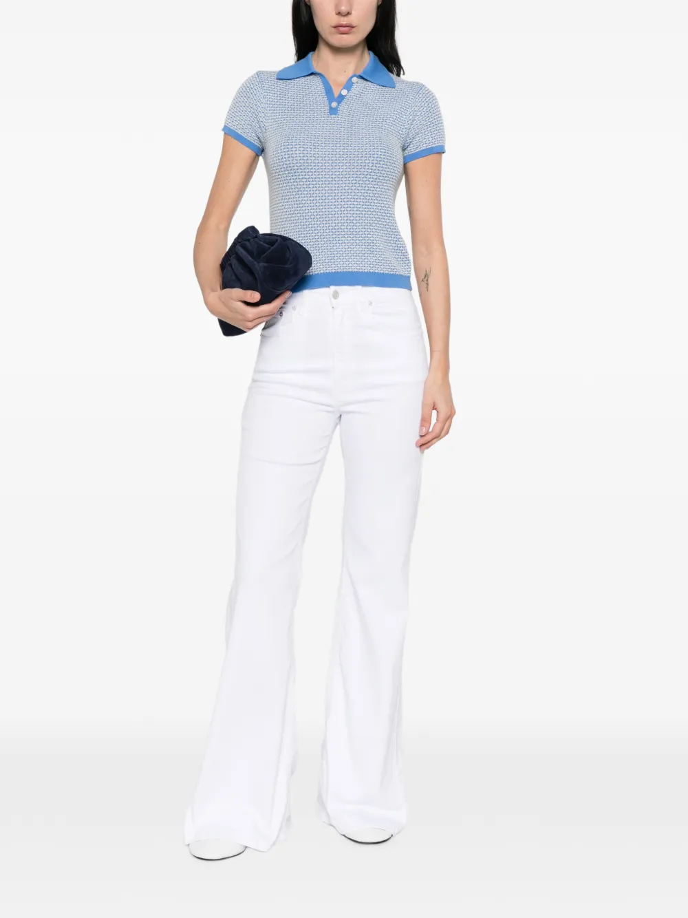  Lois Jeans Palas Flared Jeans - White 