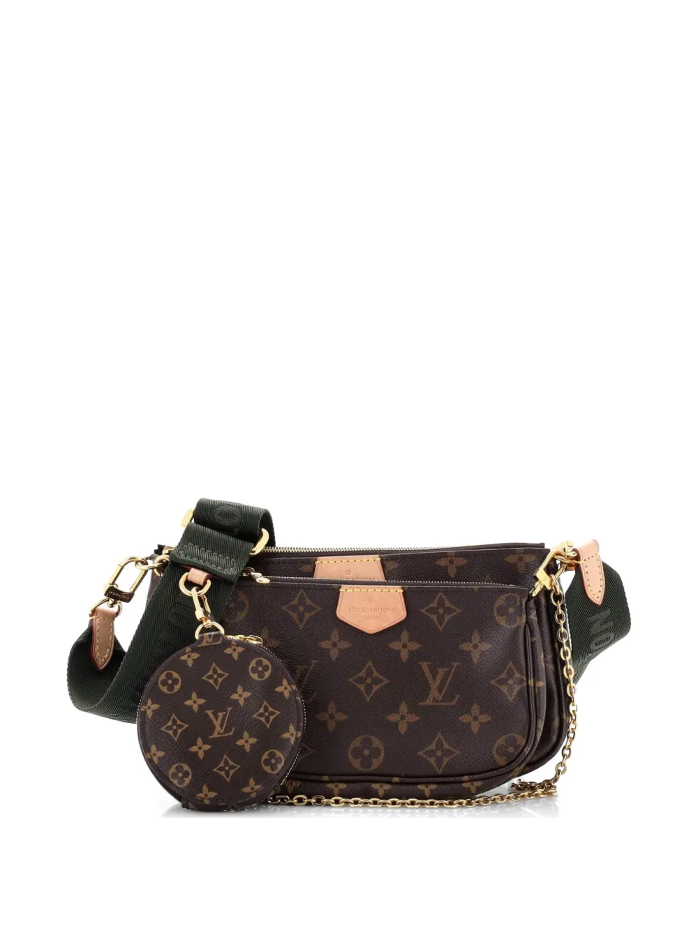 Louis Vuitton Pre-Owned Multi Pochette Accessoires Monogram Canvas crossbody bag - Marrone