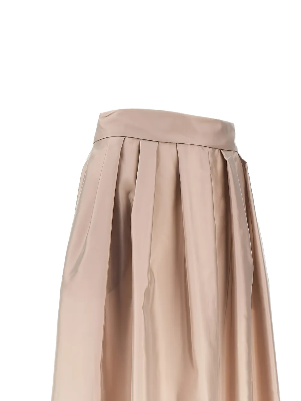 'S Max Mara Midi-plooirok Beige