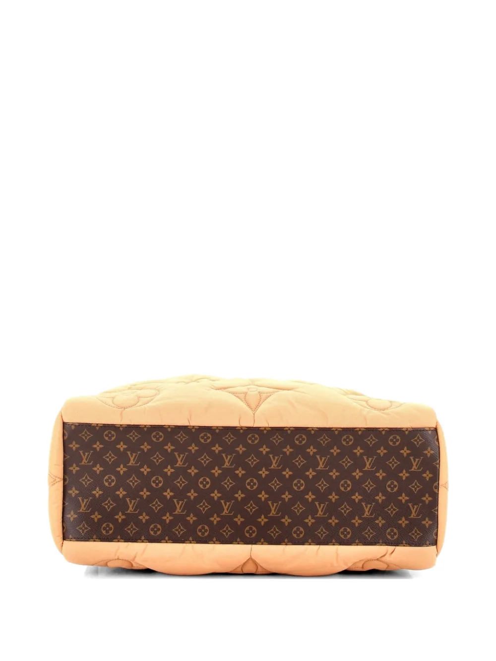 Pillow Onthego Tote Monogram Quilted Econyl Nylon Gm Satchel