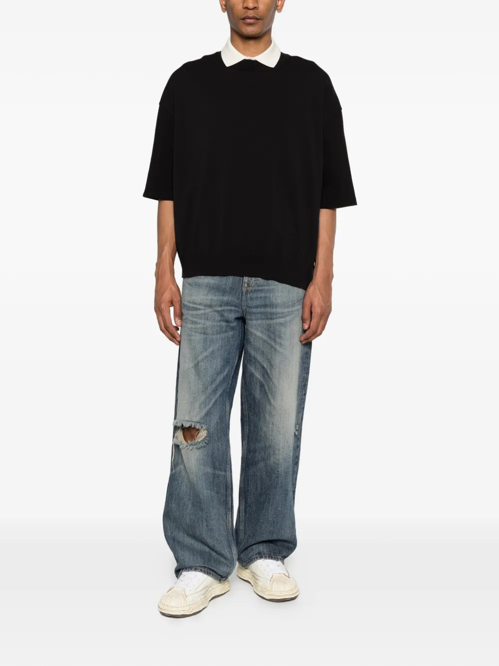 Comme des Garçons Homme T-shirt Zwart