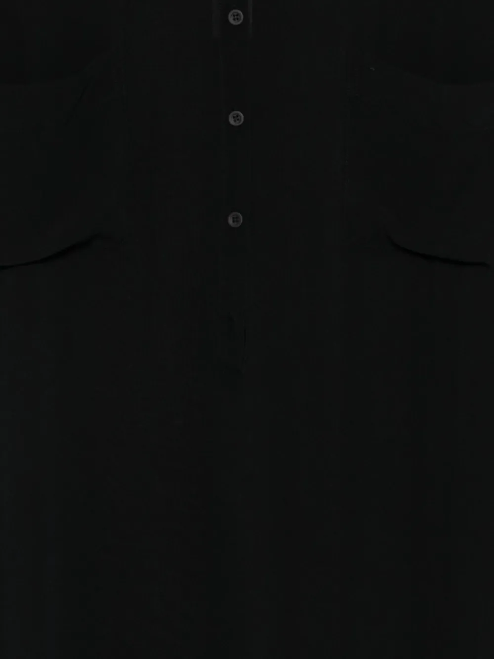  Private 0204 Chest-pocket Shirt - Black 