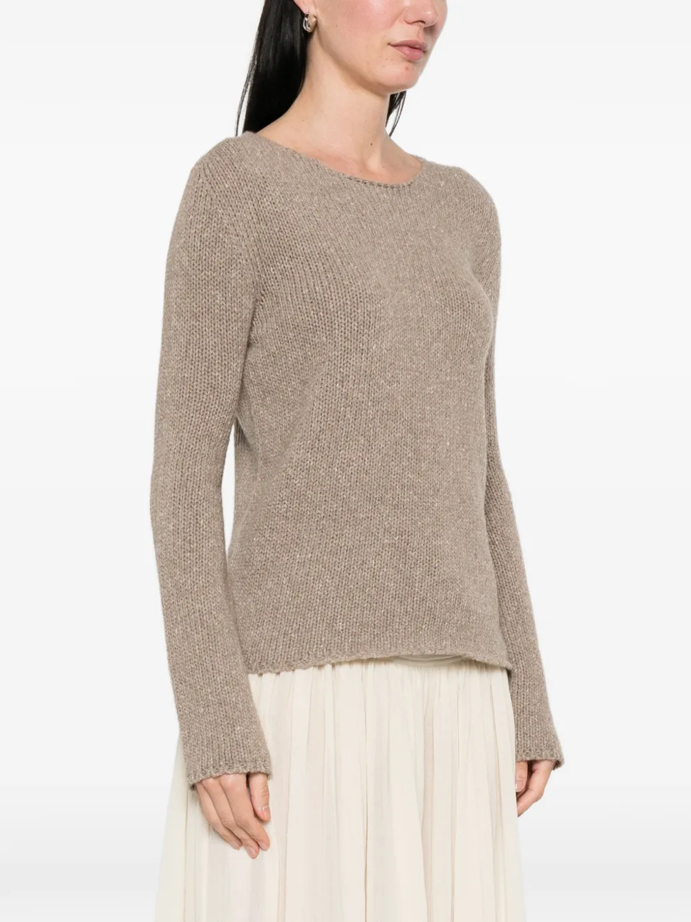  The Row Nitha Round-neck Sweater - Neutrals 