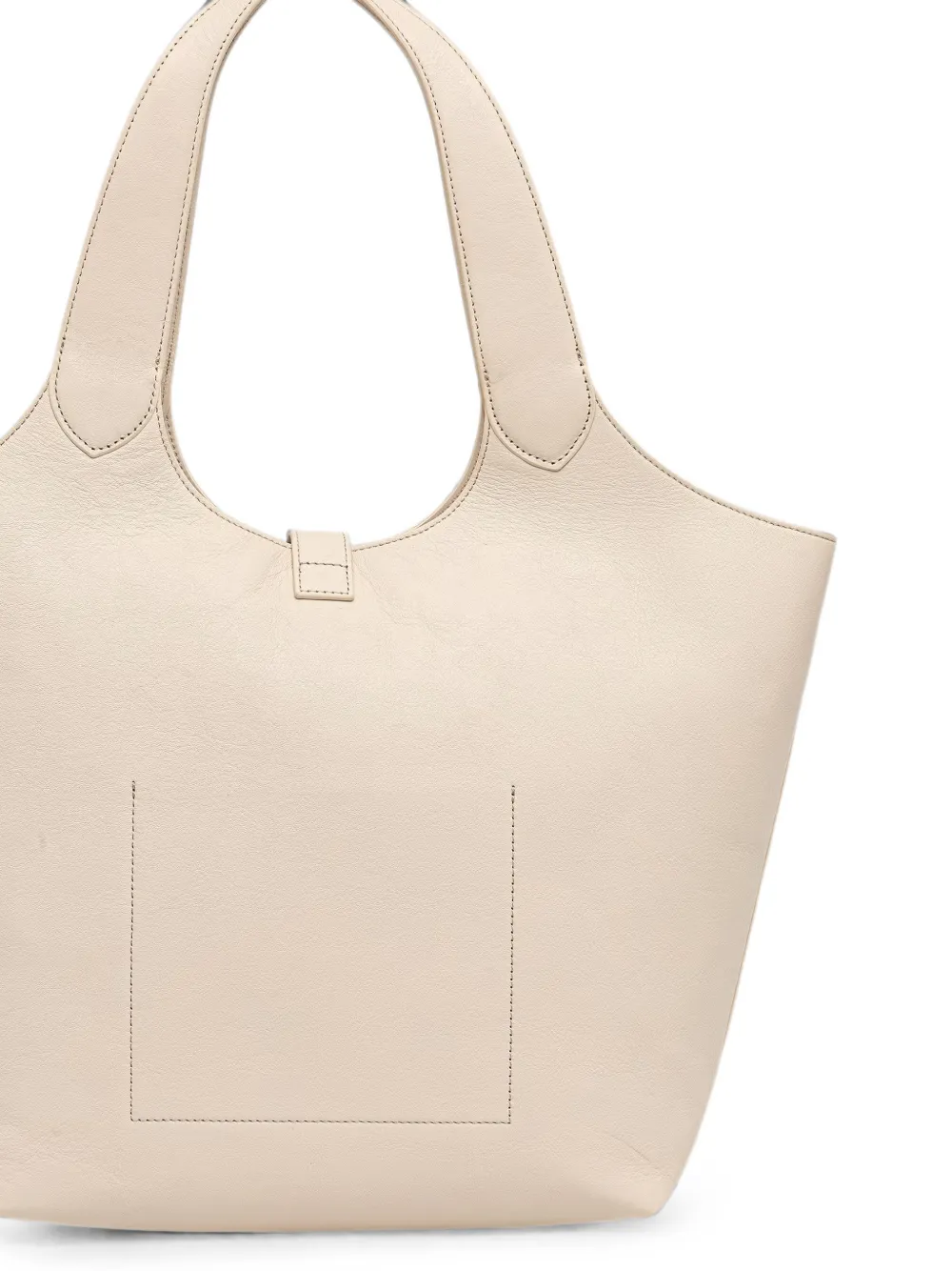 TWINSET Shopper met karabijnsluiting Beige