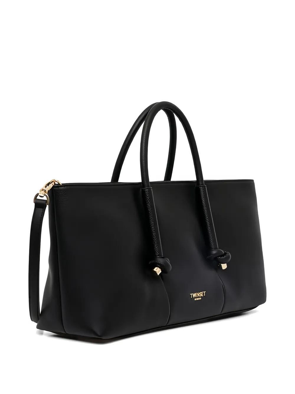 TWINSET Crossbodytas met geknoopt handvat Zwart