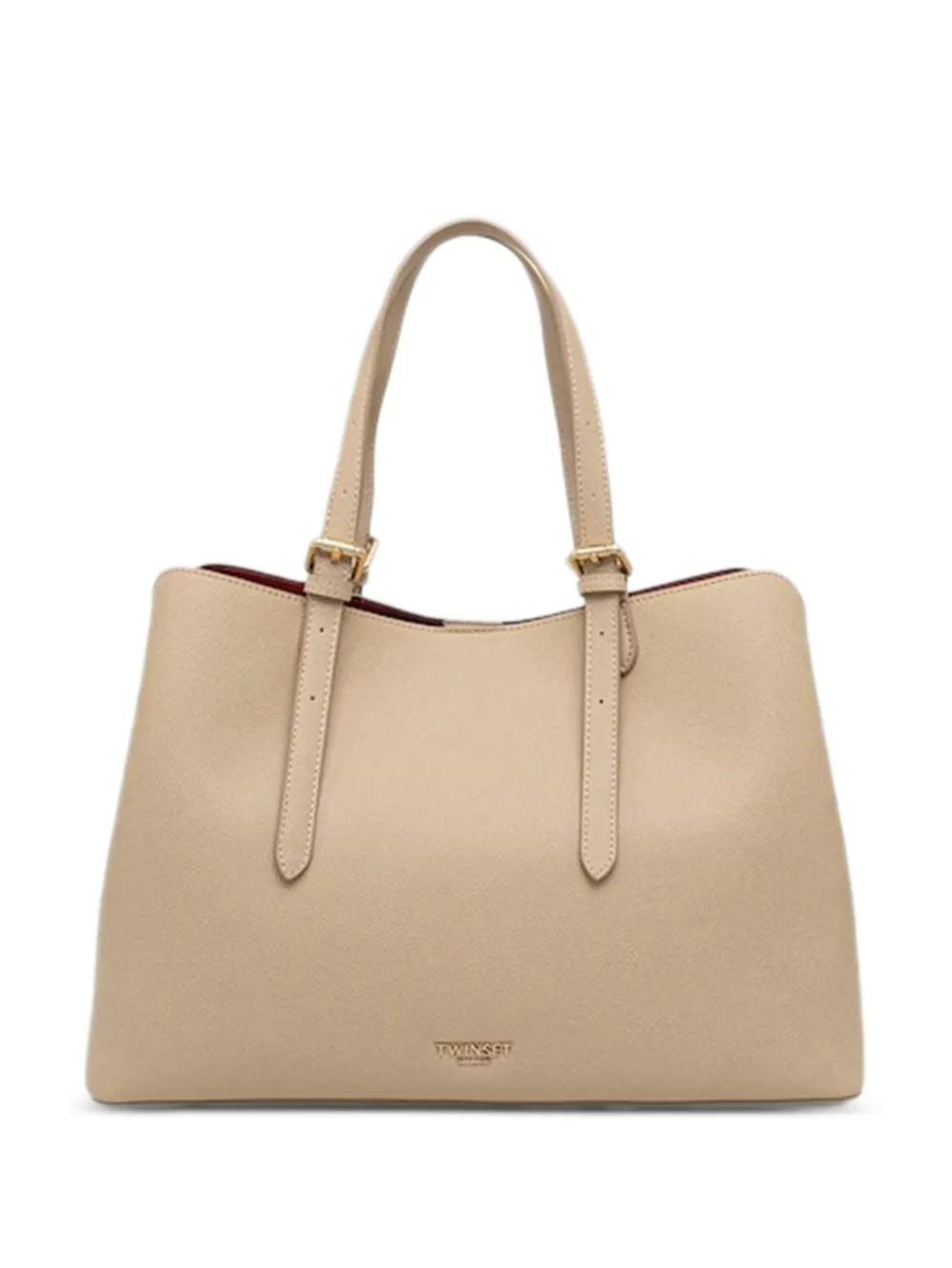 TWINSET top-handles tote bag - Toni neutri