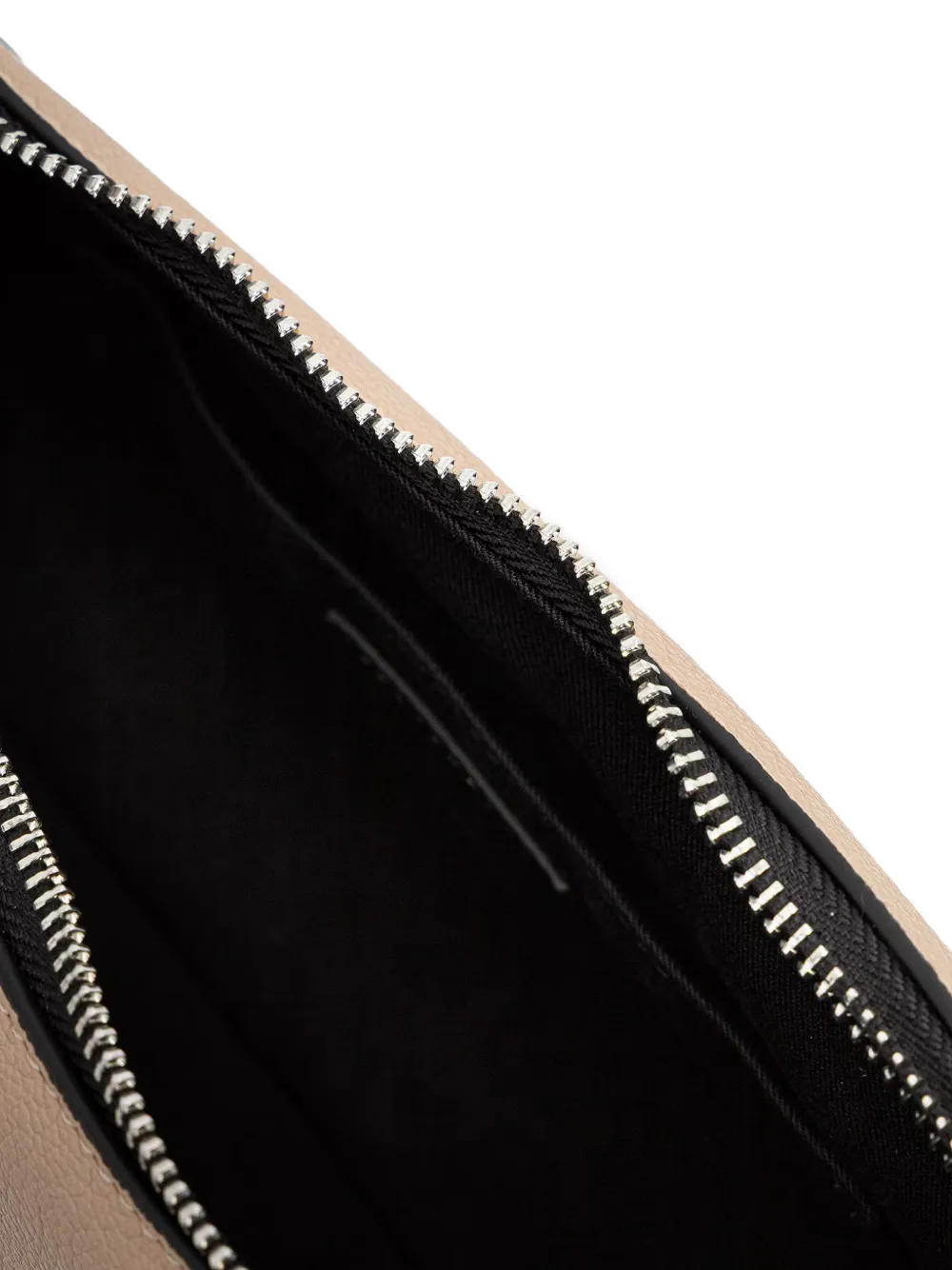 Karl Lagerfeld Jeans Schoudertas met logoplakkaat Beige