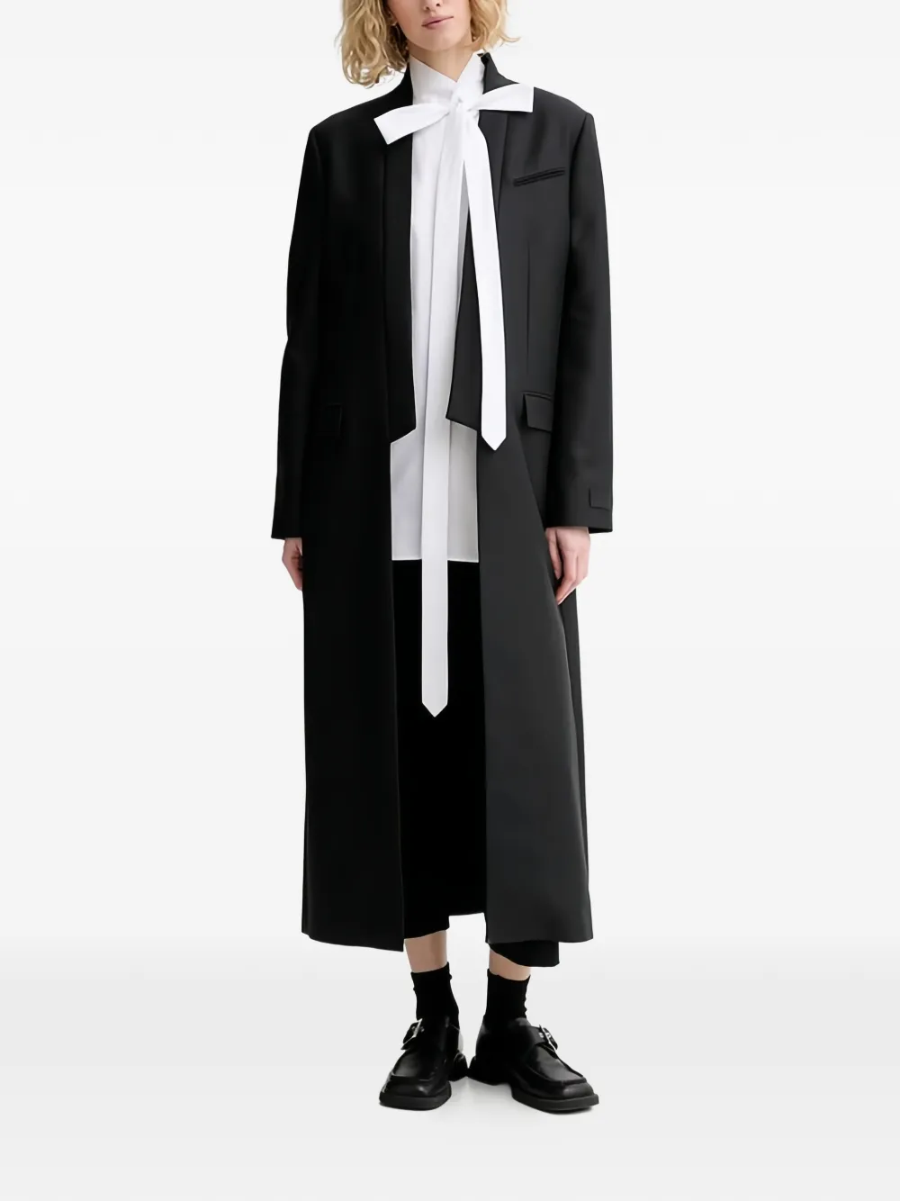 Kenzo Jas met gekerfde revers Zwart