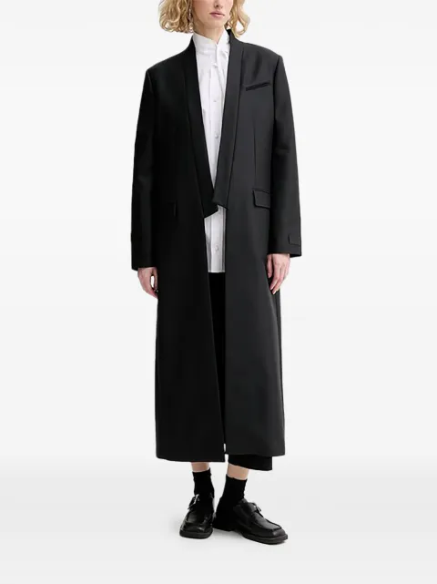 Kenzo notched-lapel coat