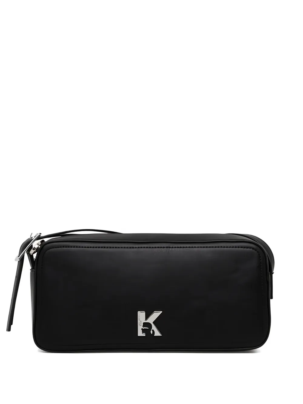 Karl Lagerfeld Jeans logo-plaque tote bag - Nero