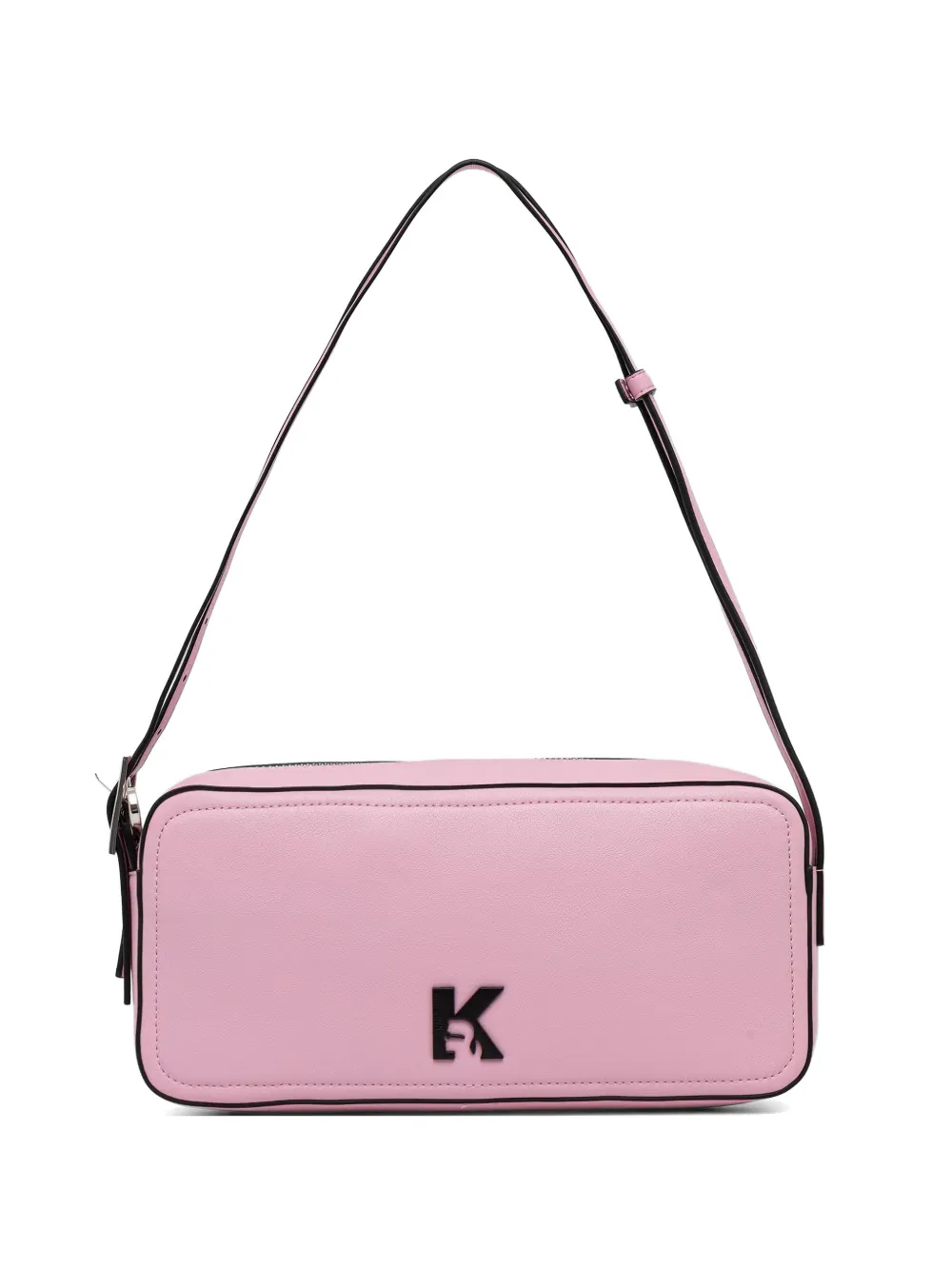 Karl Lagerfeld Jeans logo-plaque tote bag - Rosa
