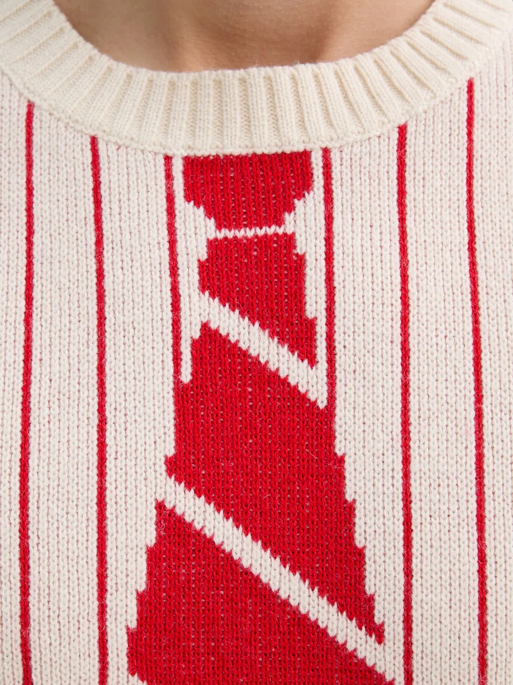 Kenzo Trompe L'œil sleeveless knitted vest Beige