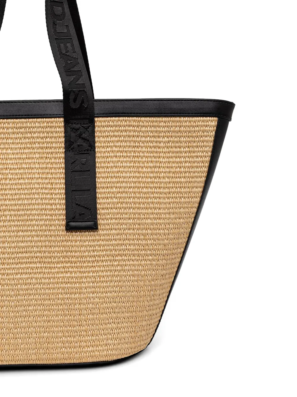 Karl Lagerfeld Jeans Geweven shopper met logo-jacquard Beige