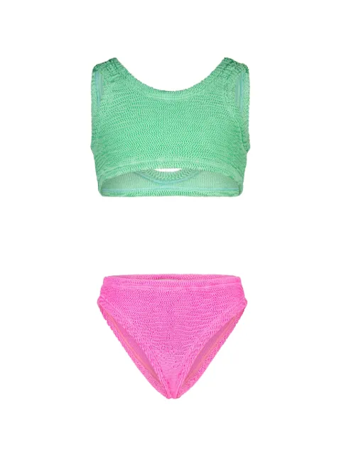 PARAMIDONNA Kids Katy two-tone bikini