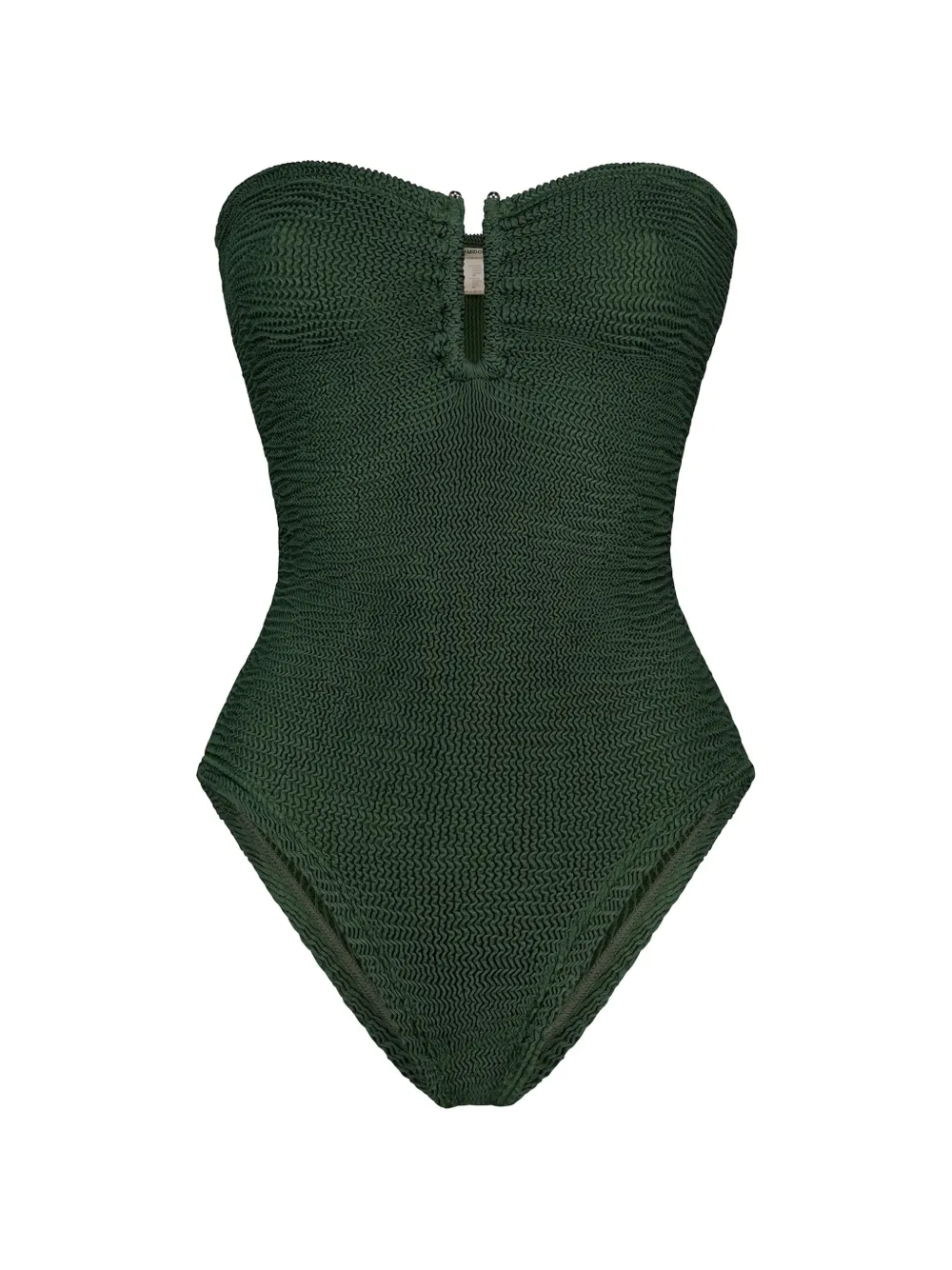 PARAMIDONNA Costume da bagno Frida senza spalline - Verde