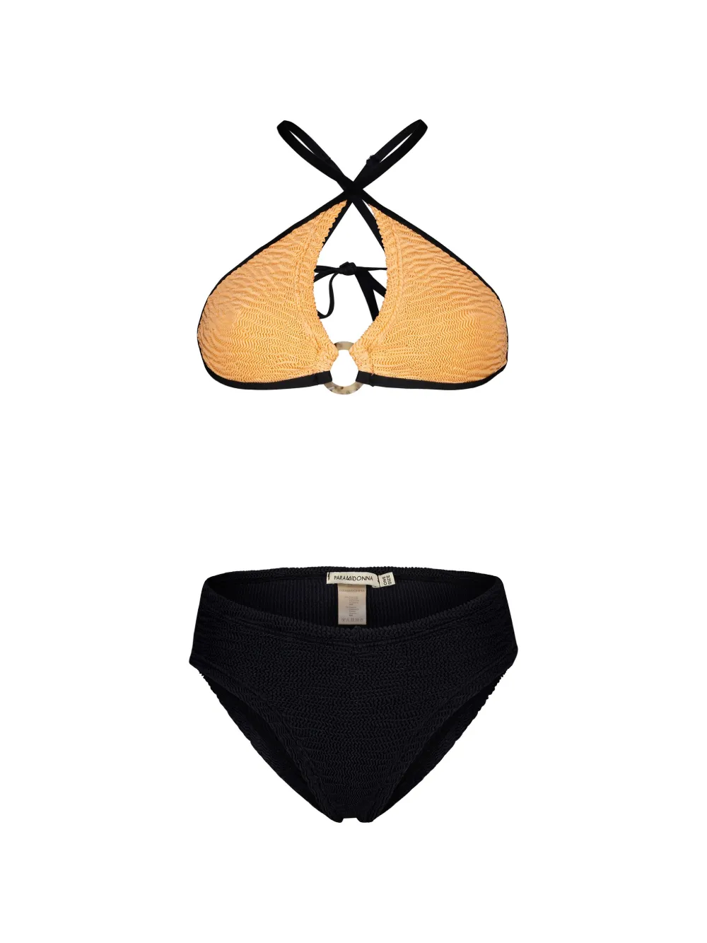 PARAMIDONNA Zweiteiliger Benny Badeanzug - Schwarz