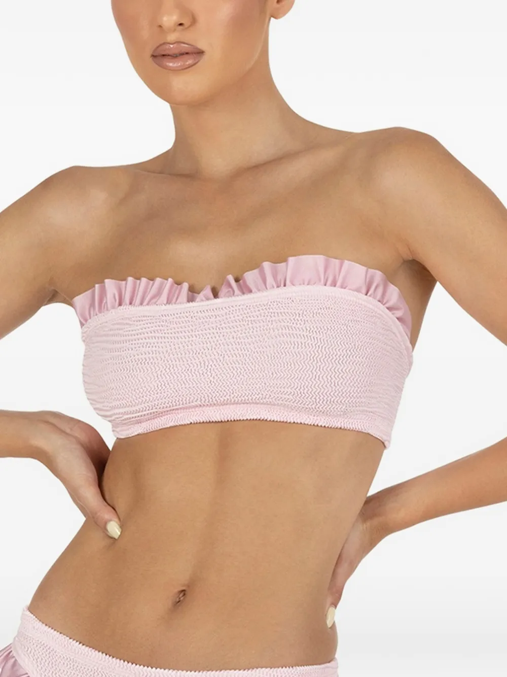  Paramidonna Kylie Ruffled Bikini - Pink 