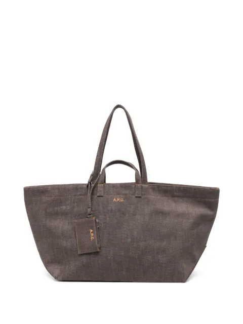 A.P.C. Drummer tote bag