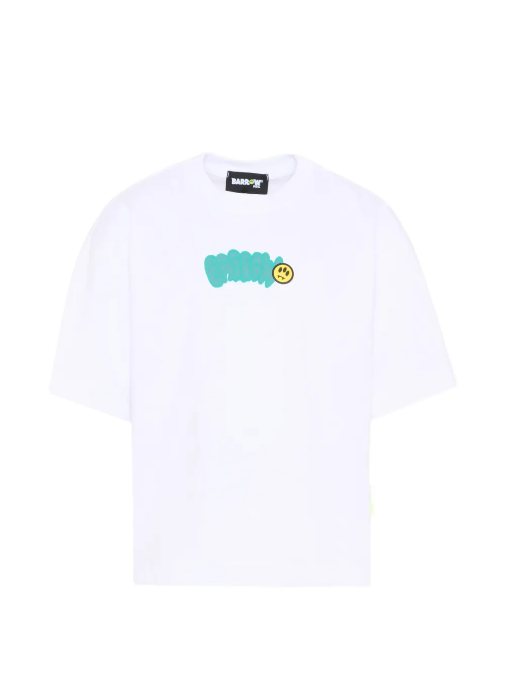 Barrow kids graphic T-shirt - Bianco