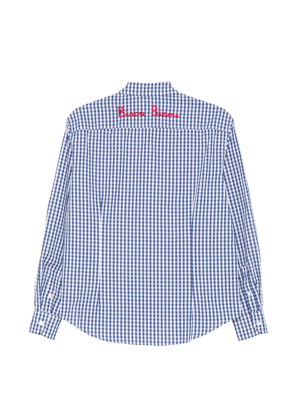  Mc2 Saint Barth Meredith Gingham Shirt - Blue 