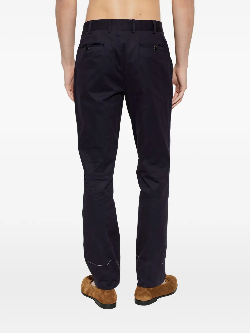 Brioni Broek met knopen Blauw