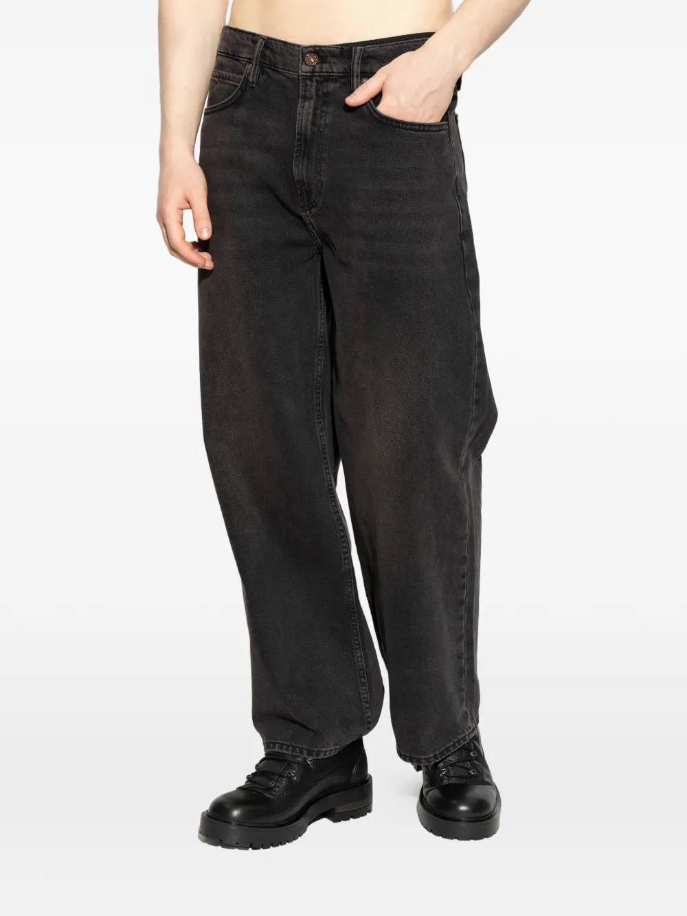 AllSaints Lenny jeans Bruin