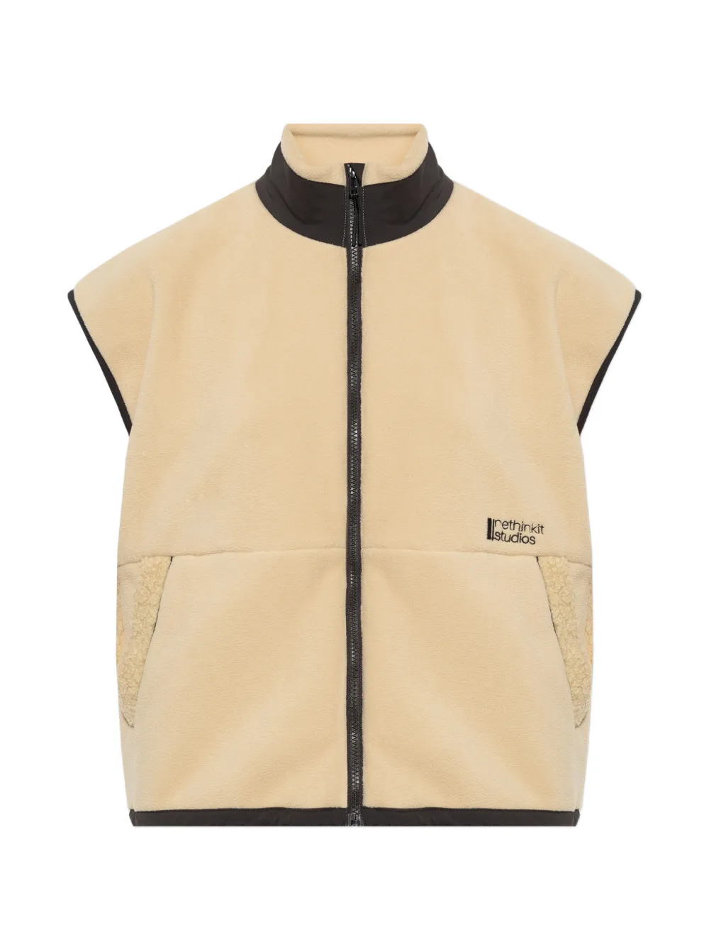RETHINKIT STUDIOS zip-up gilet - Neutrals