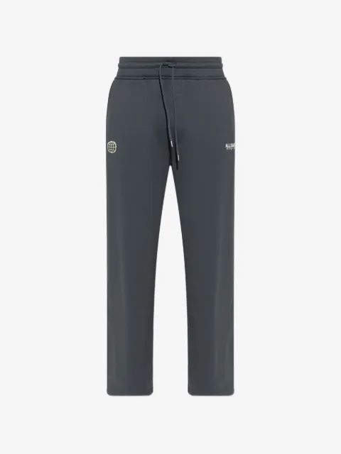 AllSaints logo-patch track pants
