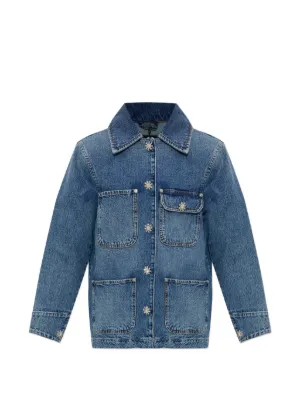 Scotch & Soda ボクシーデニムジャケット | ブルー | FARFETCH JP