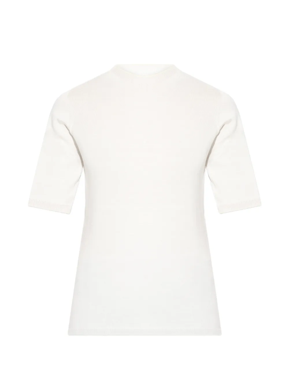 Fabiana Filippi fine-knit T-shirt - Bianco