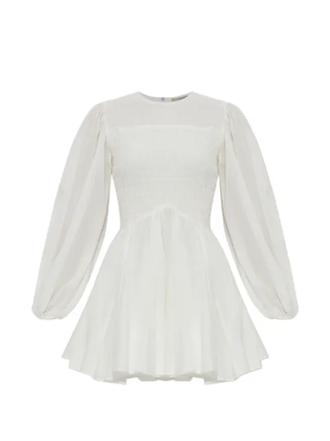 AllSaints Chia smocked mini dress