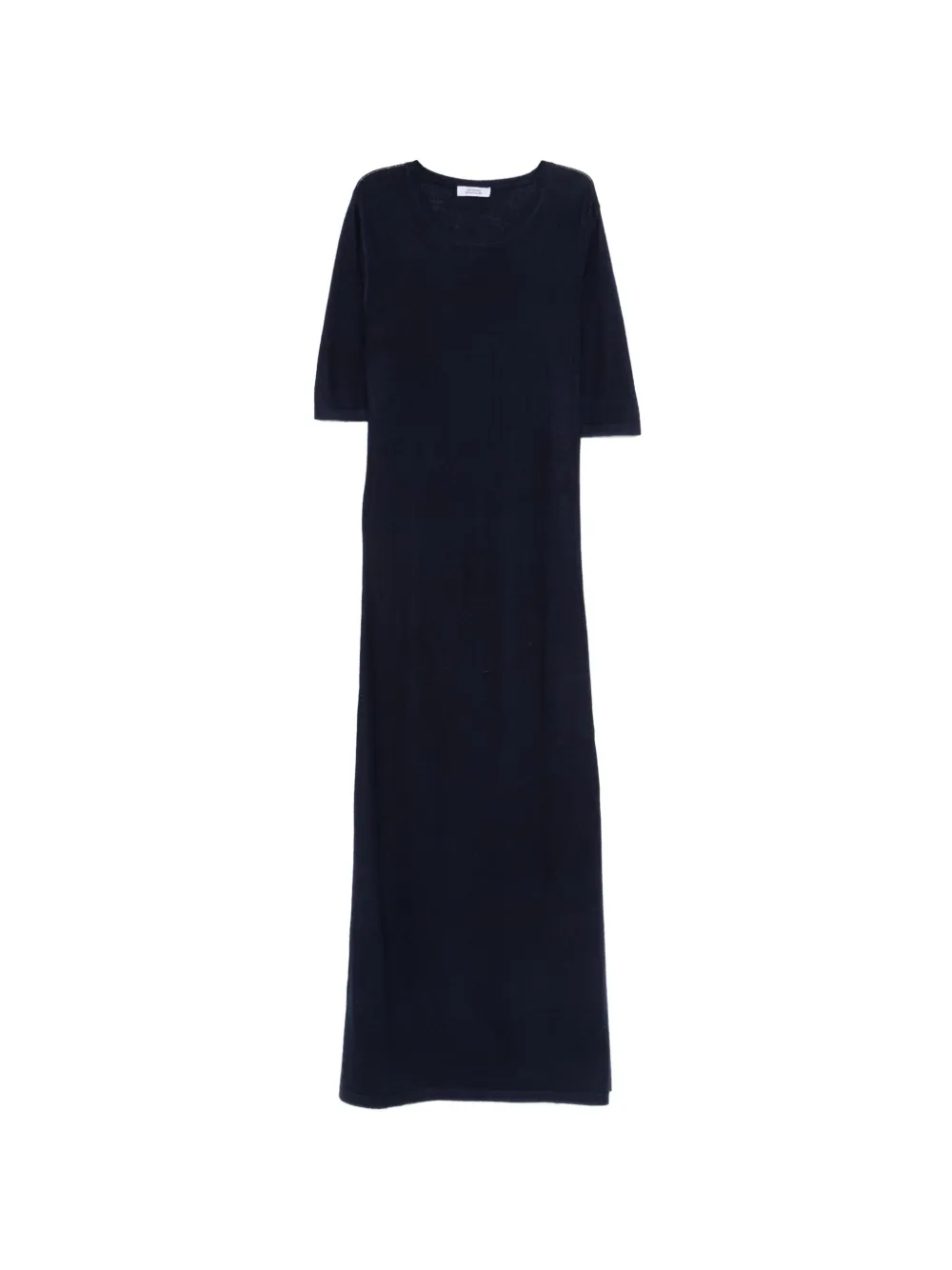 Georgina Brandolini Abito Nereide a maniche corte - Blu