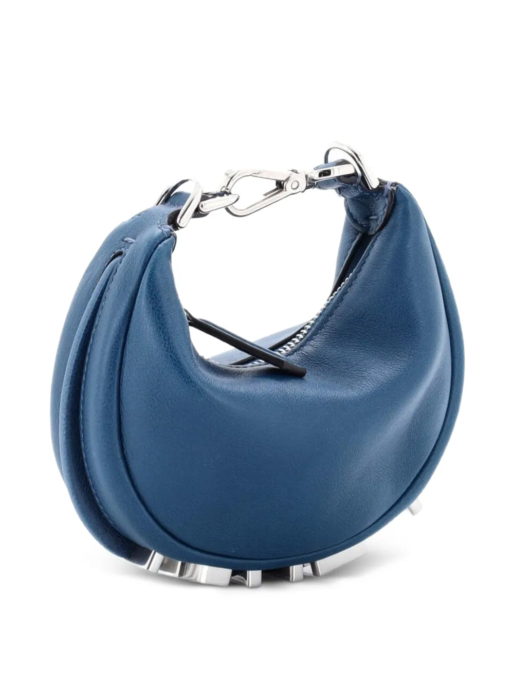 Fendigraphy Bag Leather Nano Hobo Bag