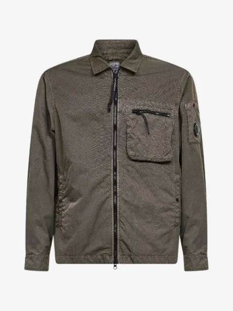 C.P. Company sobrecamisa Panama-R con cremallera