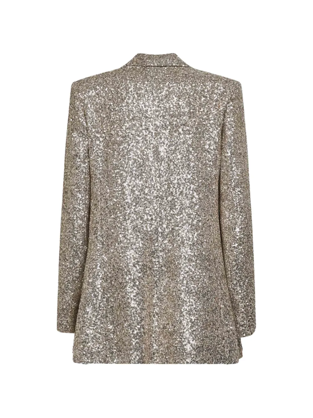 Blanca Vita Blazer verfraaid met pailletten en sjaalkraag Goud