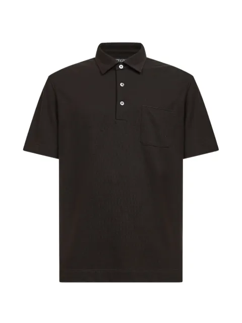 Zegna chest-pocket polo shirt