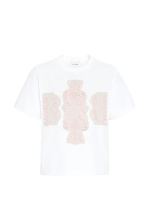 Barrie logo-patch cotton T-shirt
