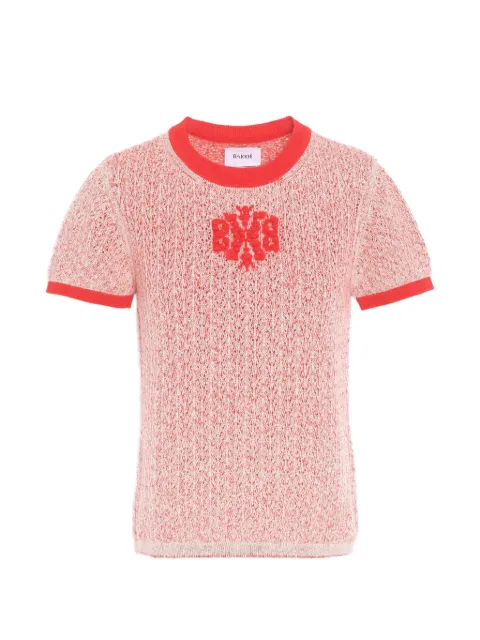 Barrie top de cachemira con parche del logo
