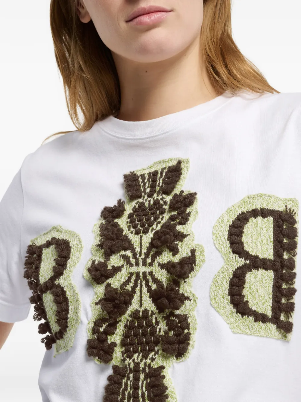 Barrie -logo Cotton T-shirt In White